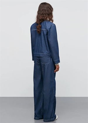 Pil Air denim jakke Dark Blue Denim Mads Nørgaard 